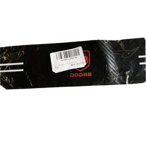 Dodge red & black threshold sticker NEW